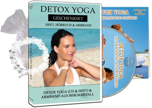 (CD) Detox And - Geschenkset-Heft,Hörbuch Canda Yoga - Armband