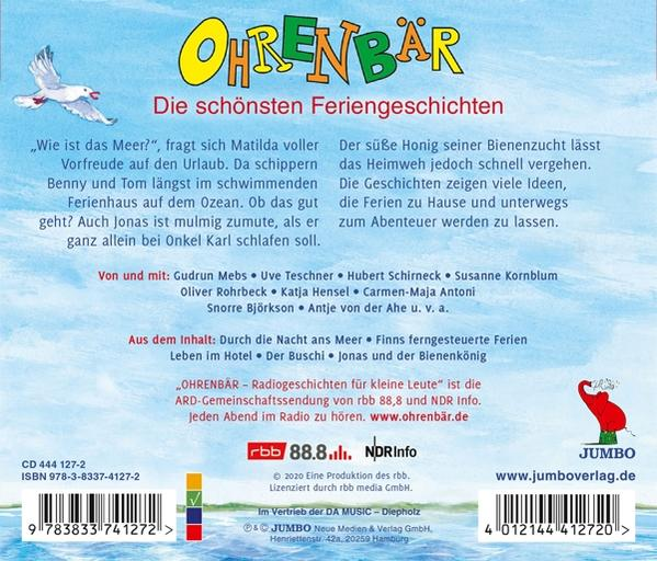 VARIOUS - Ohrenbär.Die Schönsten Feriengeschichten  - (CD)