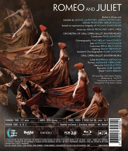 Ural Opera Ballet - - (Blu-ray) ROMEO AND JULIET