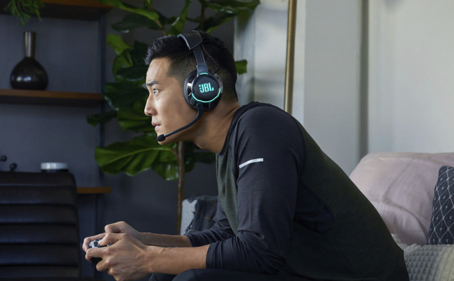JBL Quantum 800, Over-ear Gaming Headset Bluetooth Schwarz