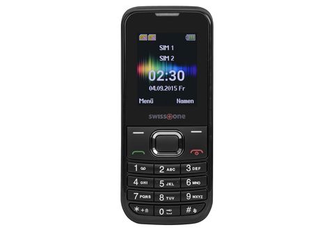 SWISSTONE SC 230 Handy, Schwarz Mobiltelefon Schwarz | MediaMarkt