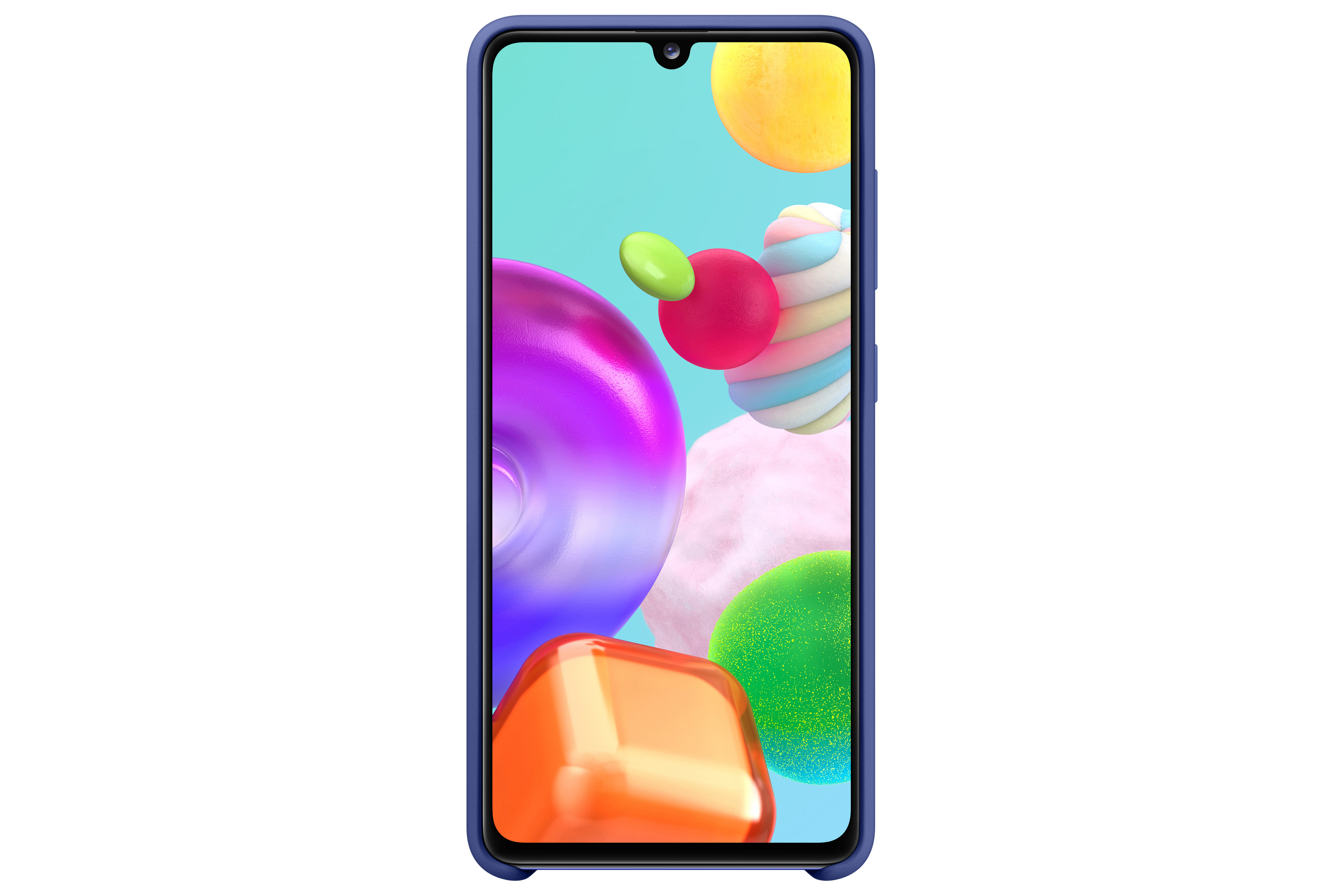 SAMSUNG EF-PA415, Backcover, Samsung, Galaxy A41, Blau