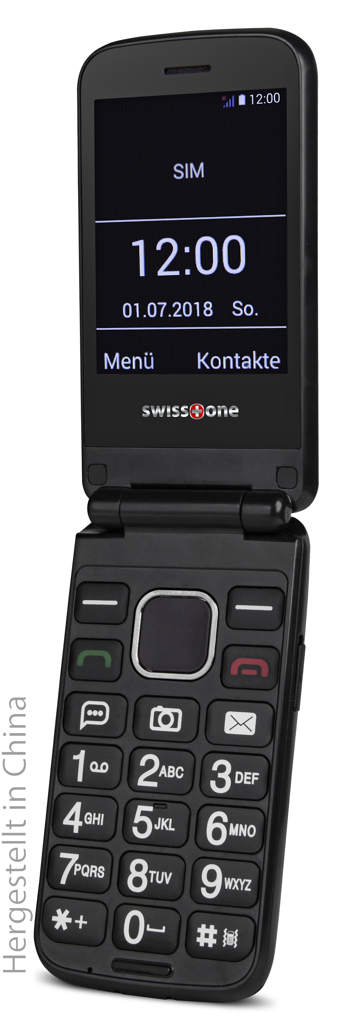 SWISSTONE swisstone BBM 680 Seniorenhandy, Schwarz