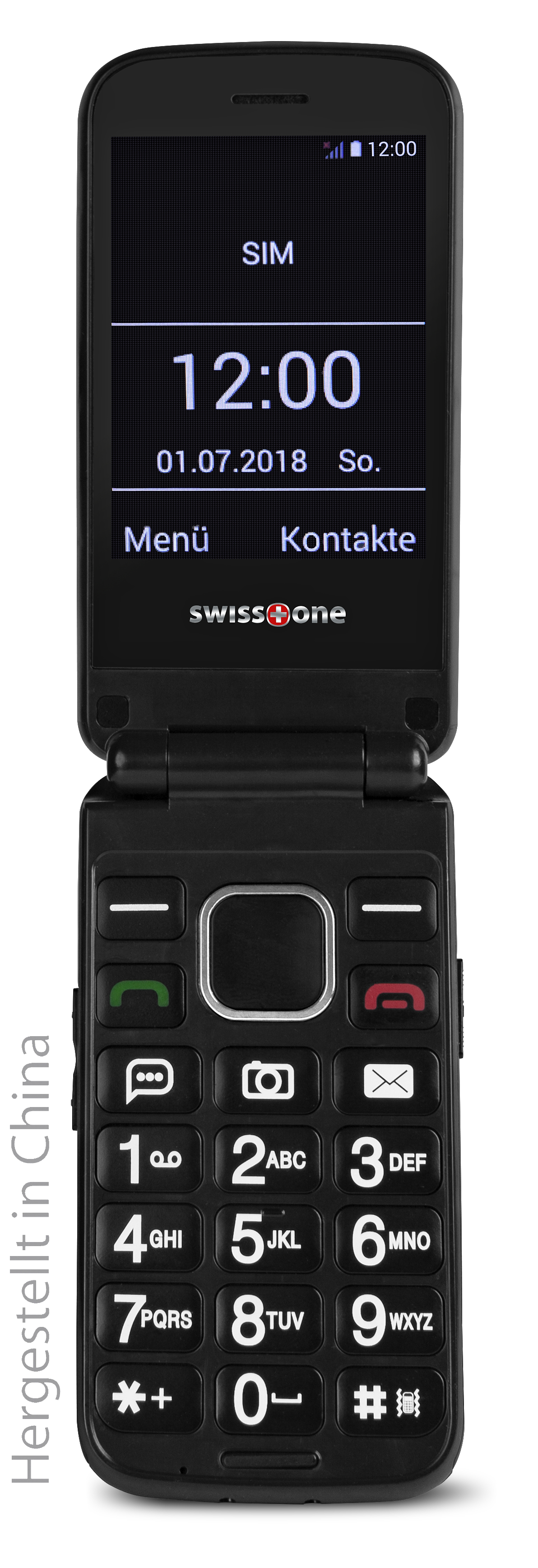 SWISSTONE swisstone BBM 680 Seniorenhandy, Schwarz