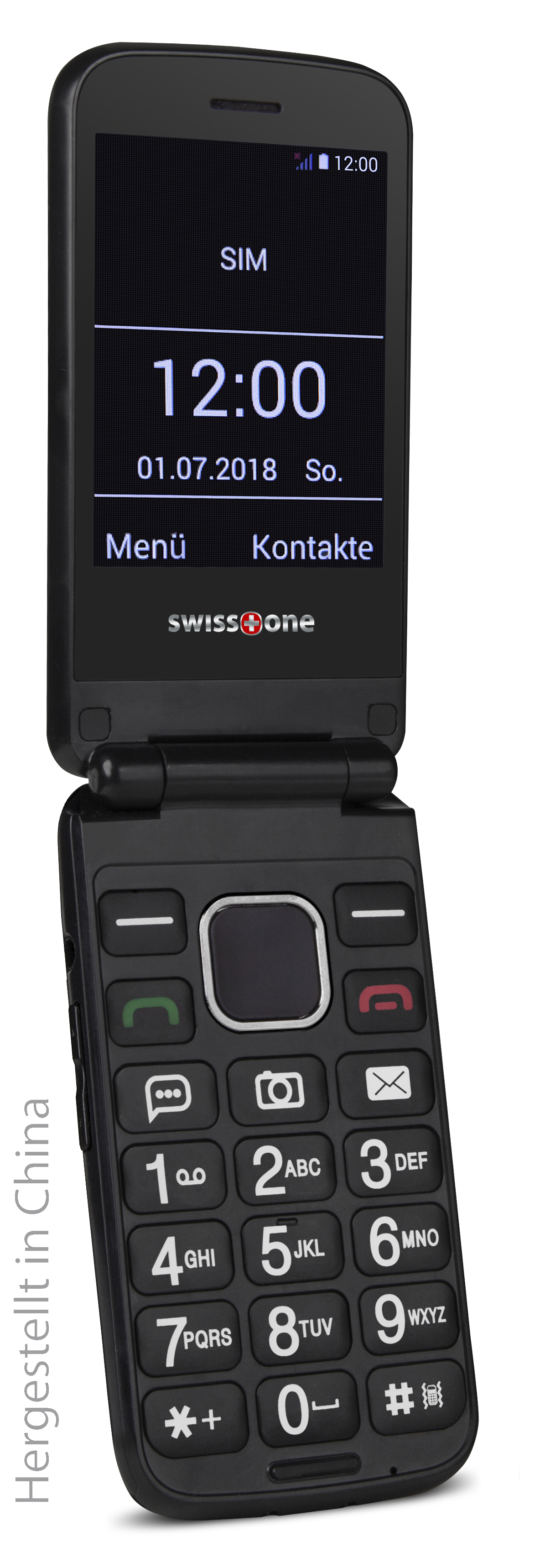 SWISSTONE swisstone BBM 680 Seniorenhandy, Schwarz