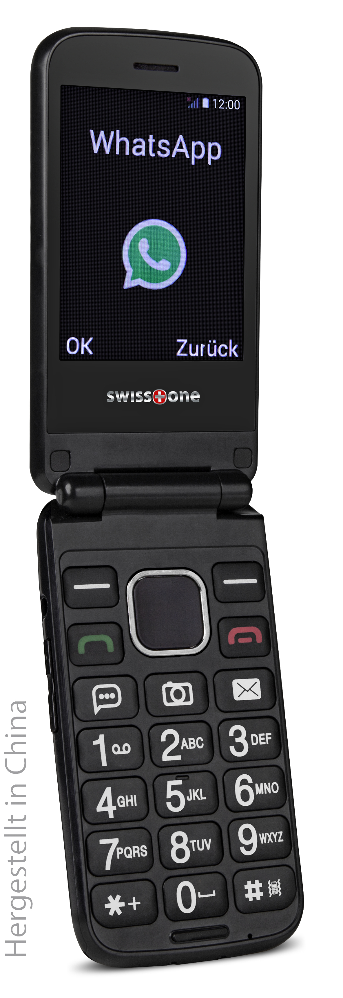 SWISSTONE swisstone BBM 680 Seniorenhandy, Schwarz