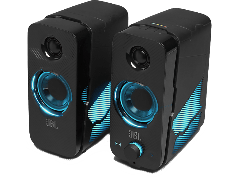 Jbl Pc Lautsprecher Quantum Duo Schwarz Mm Usb Bluetooth Jblquantumduoblkeu Online