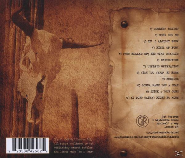 Cockney Rejects - Unforgiven  - (CD)