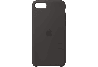 APPLE Silikon Case , Backcover, Apple, iPhone SE (2020), Schwarz