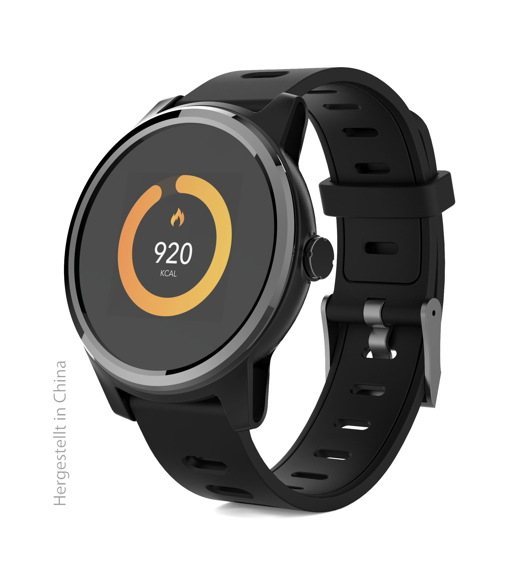 SWISSTONE SW 660 ECG Smartwatch Kunststoff, 215 mm, Schwarz