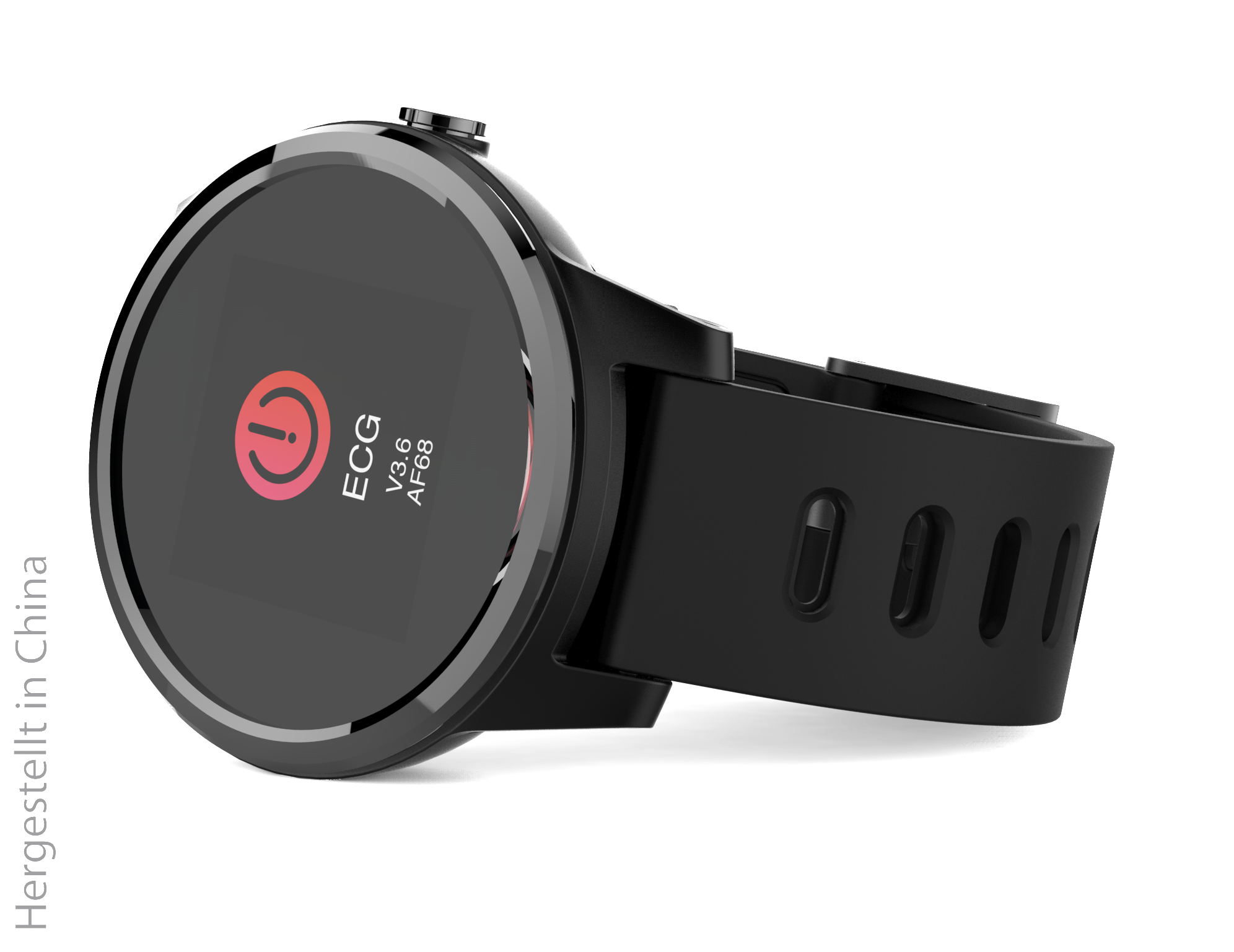 SWISSTONE SW 660 ECG Smartwatch Kunststoff, 215 mm, Schwarz