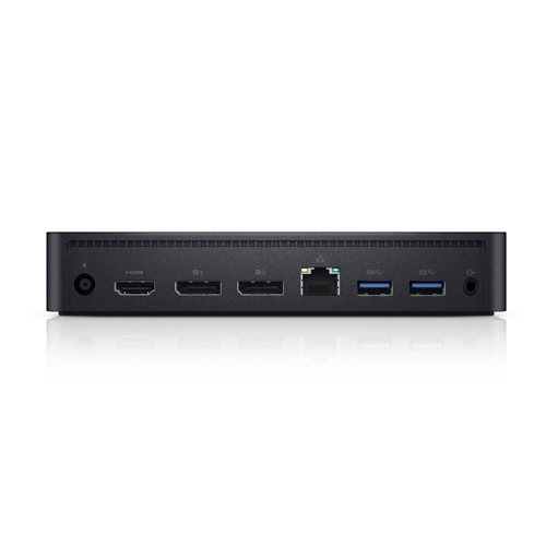 Base para portátil - Dell D6000, USB 3.0 (3.1 Gen 1), Type-C, Negro, Base para portátil y