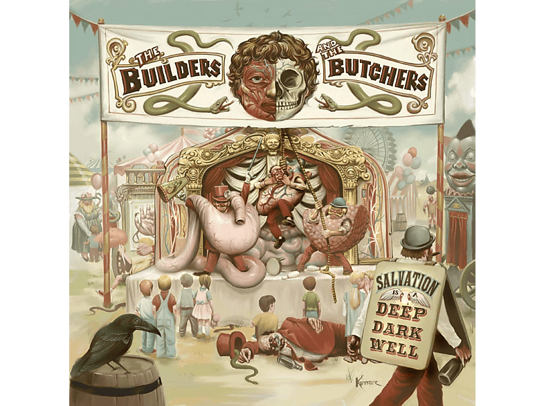 The Builders And WELL Butchers - The SALVATION IS - (Vinyl) A DEEP DARK
