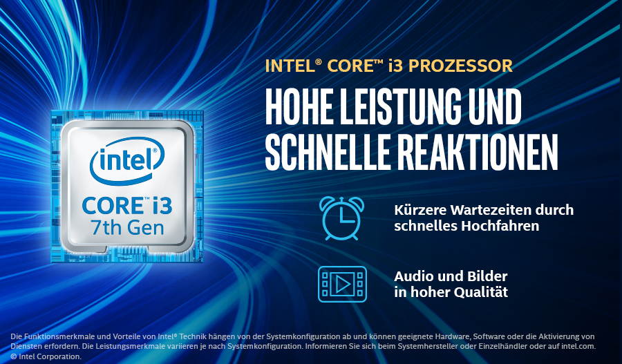 HP - B2B 250 G7 - 15,6 Zoll - Intel® Core™ i3 i3-7020U - 8 GB - 256 GB