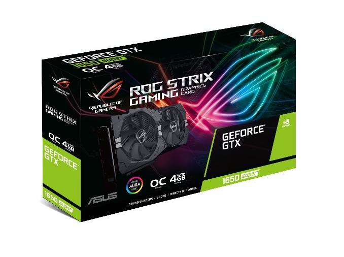 ASUS GeForce® GTX 1650 SUPER™ Rog Strix Gaming OC 4GB (90YV0E10-M0NA00) (NVIDIA, Grafikkarte)