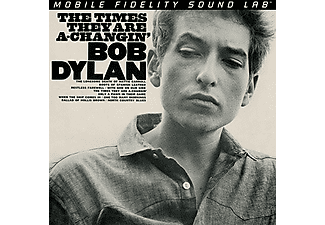 Bob Dylan - The Times They Are A-Changin' (180 gram, Numbered Audiophile Edition) (45 RPM) (Vinyl LP (nagylemez))