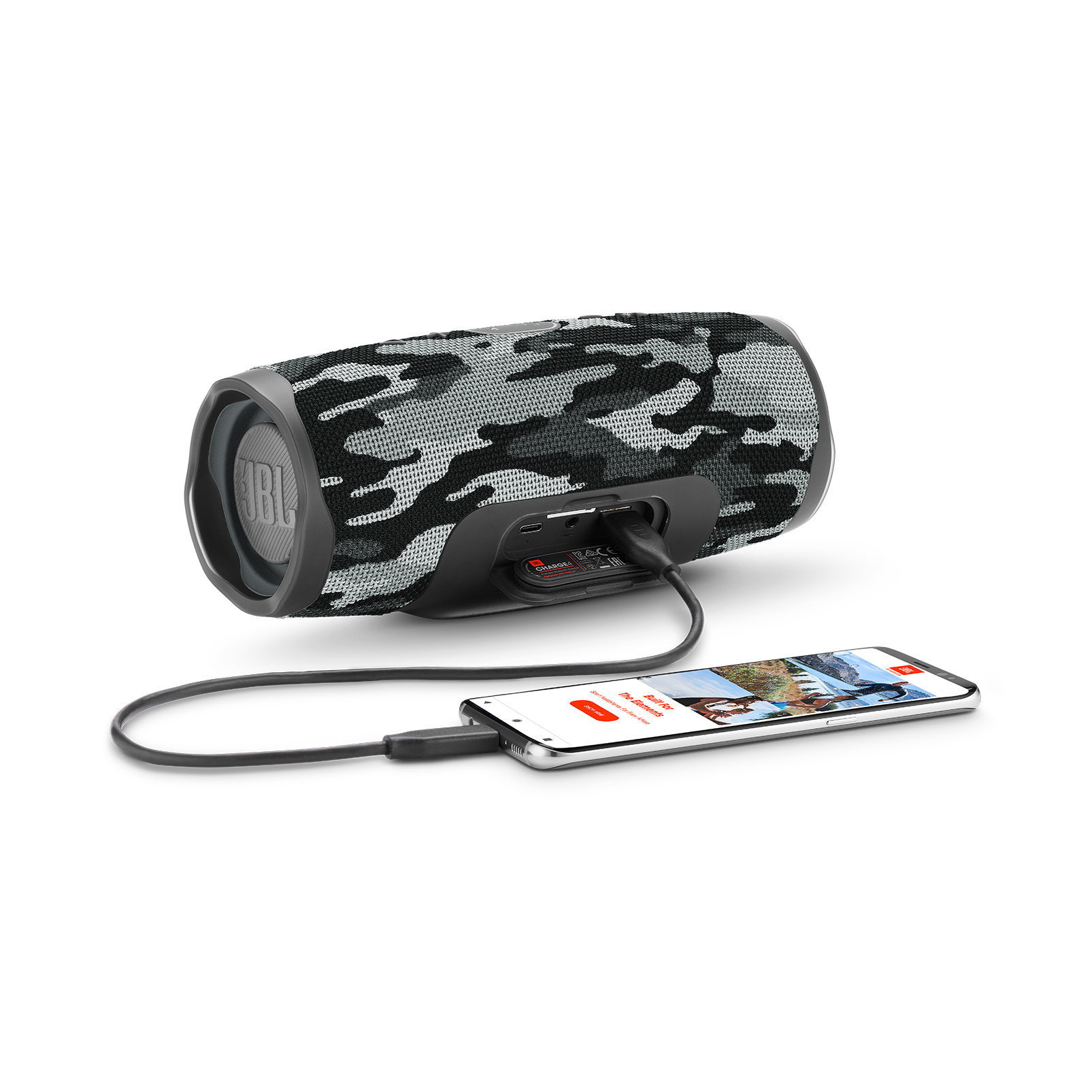 JBL Charge 4 Bluetooth Hoparlör Camo Fiyat & Özellik | MediaMarkt