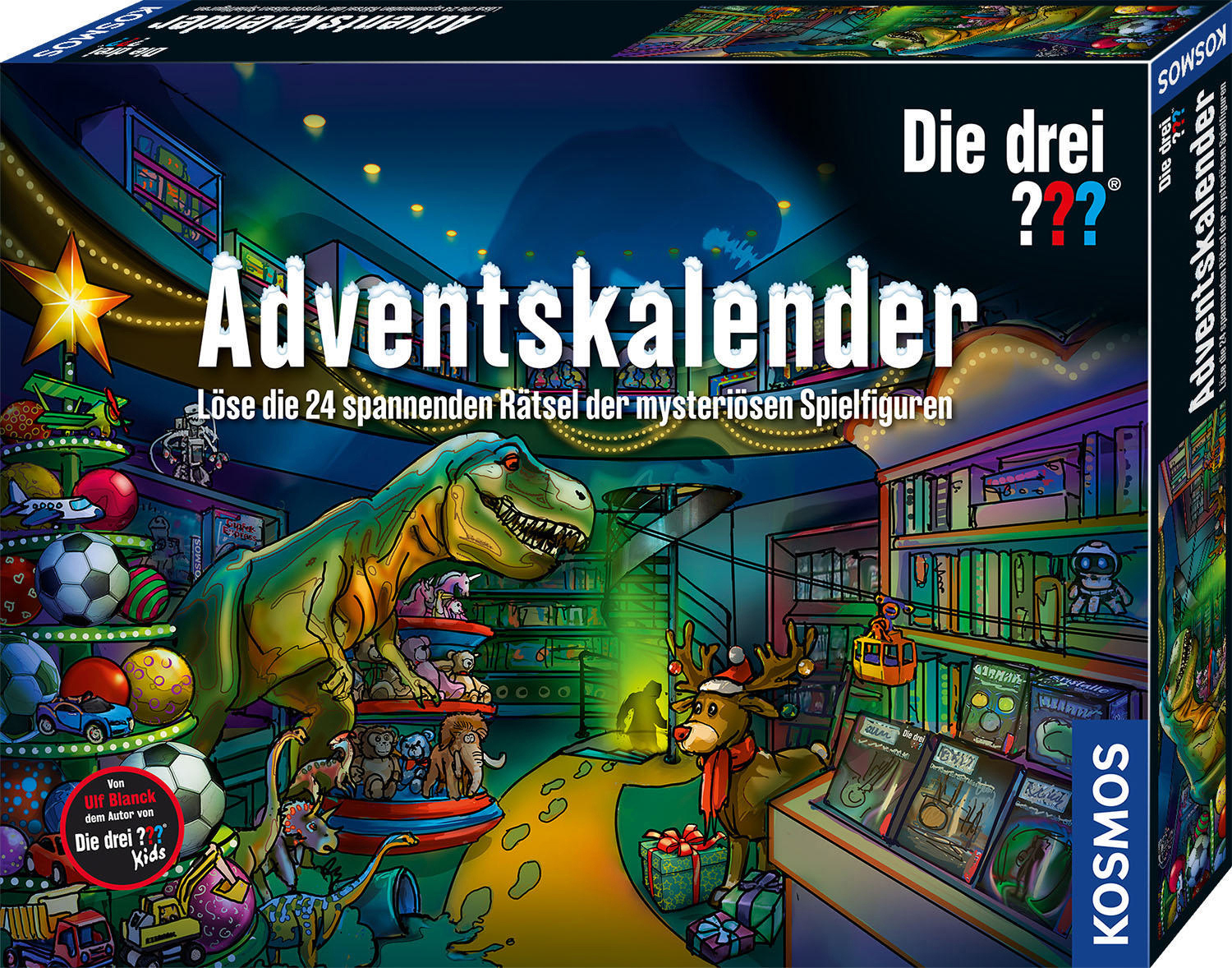 KOSMOS Die drei ??? Adventskalender 2020 Adventskalender Mehrfarbig