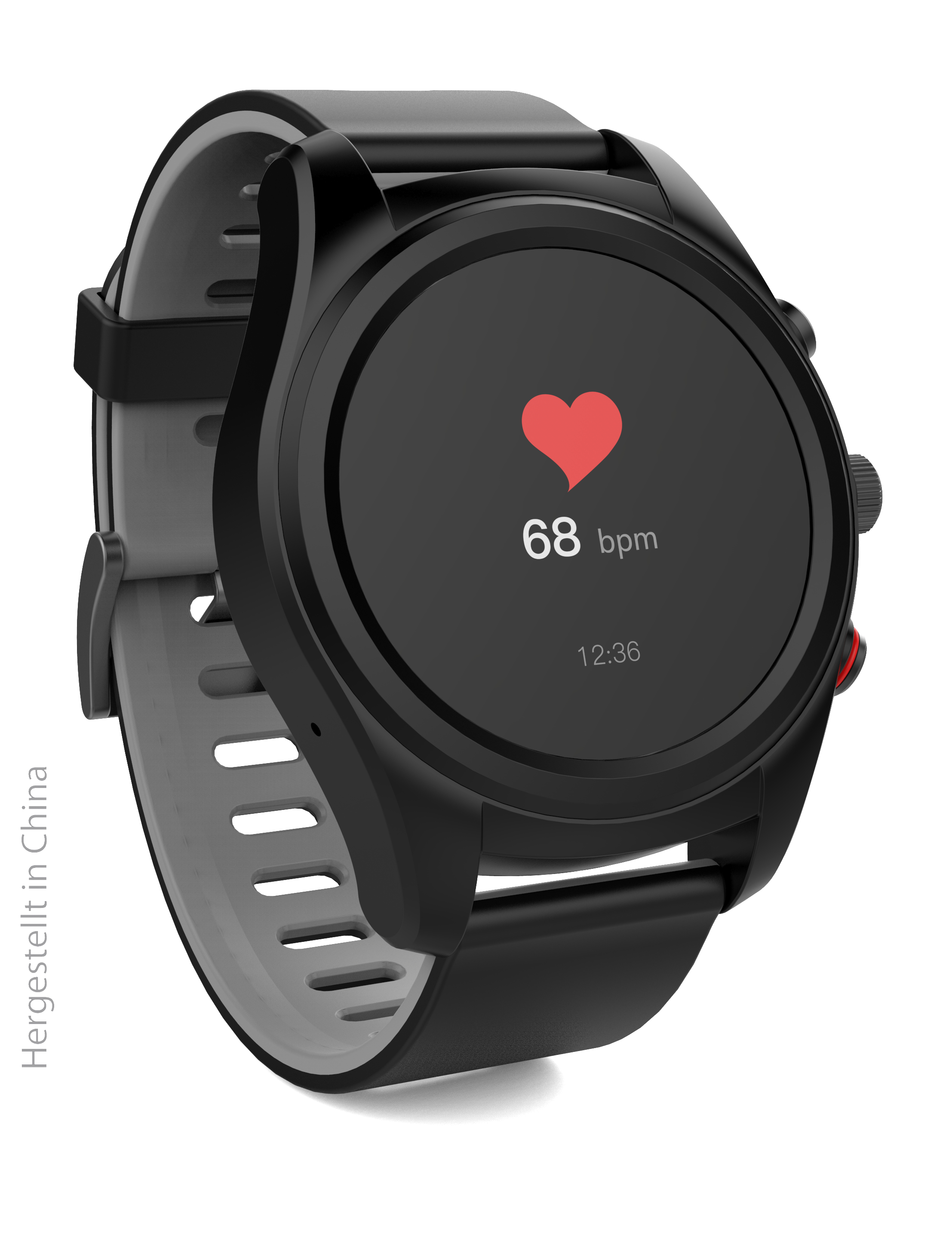 SWISSTONE SW 750 PRO Smartwatch Kunststoff, 220 mm, Schwarz