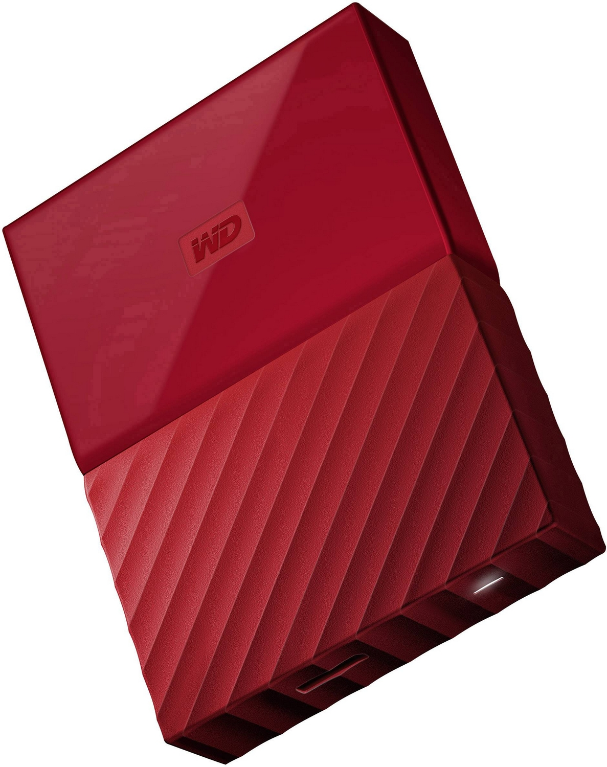 Disco duro 2 TB - Western Digital My Passport, USB 3.0, 2.5", Rojo