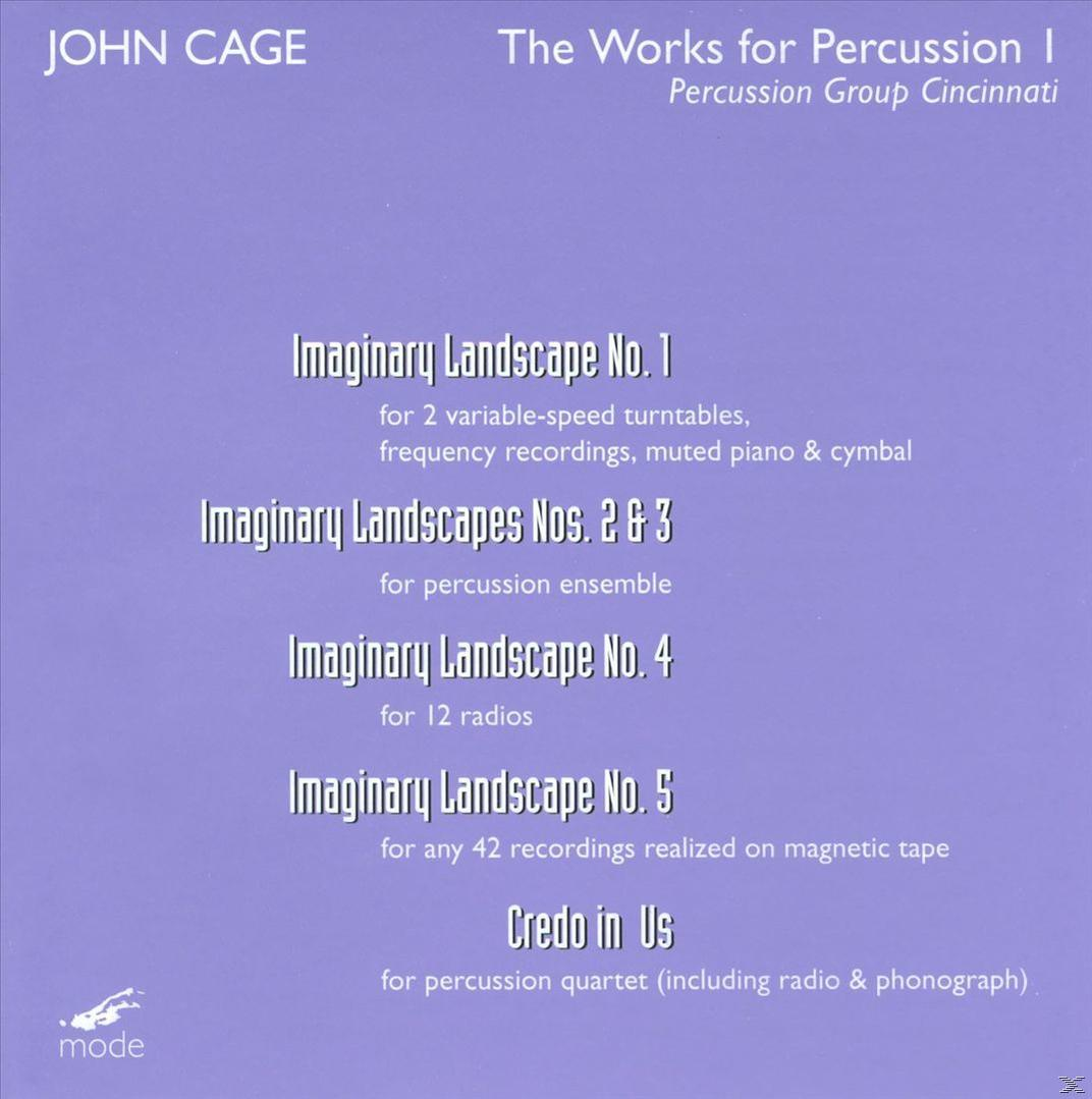 Percussion Group Cincinnatti - Imaginary Landscapes 1-5/Credi  - (DVD)