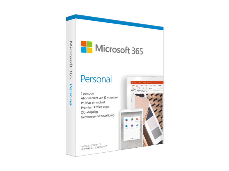 tolerantie Diplomaat Inwoner MICROSOFT SOFTWARE Microsoft 365 Personal - Jaarabonnement - 1 Gebruiker  kopen? | MediaMarkt