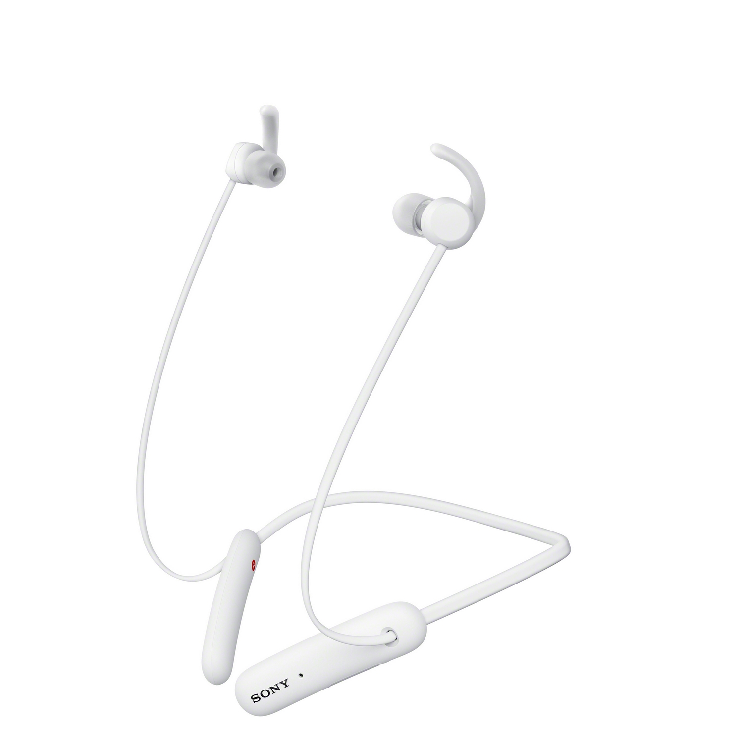 Auriculares inalámbricos - Sony  WI-SP510, 15 horas, IPX5, Blanco