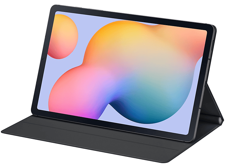 REACONDICIONADO Seminuevo Muy bueno Funda tablet - Samsung Book Cover, Para Galaxy Tab S6 Lite, Plegable, Cierre magnético, Gris