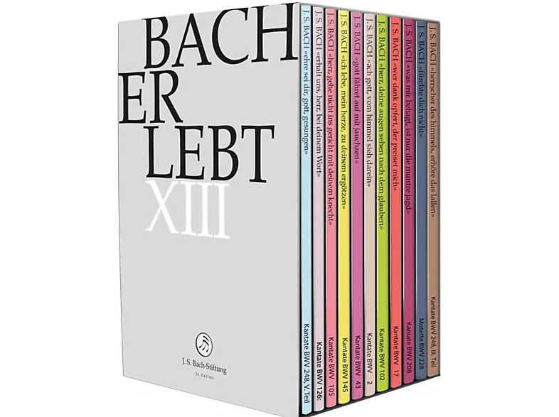 Lutz (DVD) J.S. ERLEBT BACH - - / Bach-Stiftung XIII Rudolf