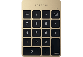 SATECHI ST-SALKPG Slim Bluetooth - Clavier numérique (Or)