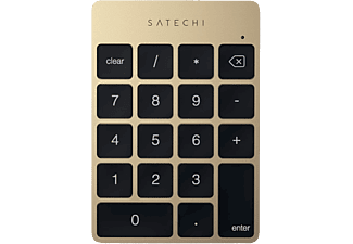 SATECHI ST-SALKPG Slim Bluetooth - Zahlentastatur (Gold)