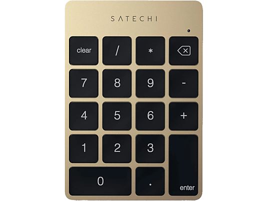 SATECHI ST-SALKPG Slim Bluetooth - Tastiera numerica (Oro)