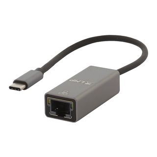 LMP 16003 - Adapter USB-C zu Gigabit Ethernet (Schwarz/Grau)