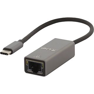 LMP 16003 - Adattatore USB-C a Gigabit Ethernet (Nero/Grigio)