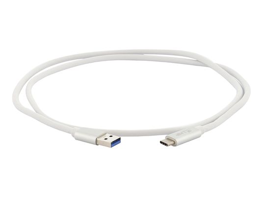 LMP 16652 - Câble USB-C vers USB-A (Blanc/Argent)