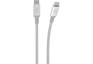 SCOSCHE StrikeLine Premium CCB10SR-SP - Câble USB-C vers USB-C (Argent)