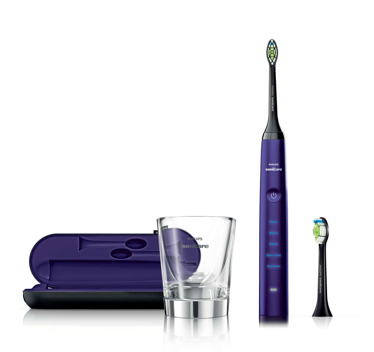 PHILIPS HX9372/04 Sonicare Diamond Clean  elektrische Zahnbürste Amethyst
