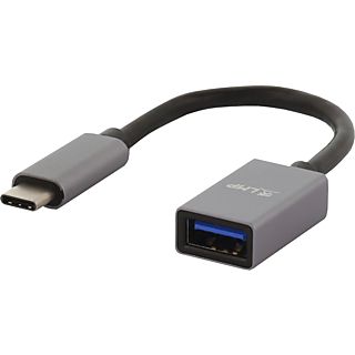 LMP 16093 - Adattatore USB-C a USB-A (Nero/Grigio)