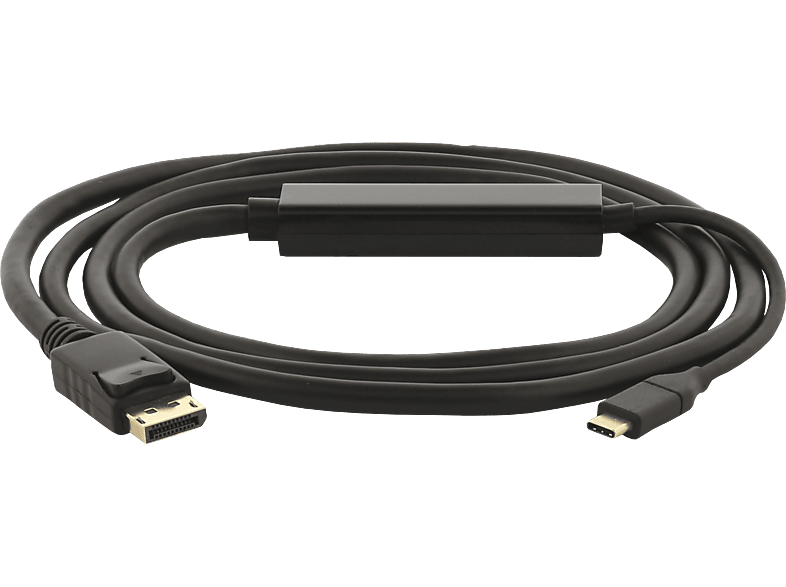 LMP 17092 - Kabel USB-C zu DisplayPort (Schwarz)