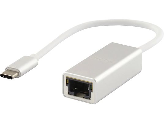 LMP 15995 - Adattatore USB-C a Gigabit Ethernet (Bianco/Argento)