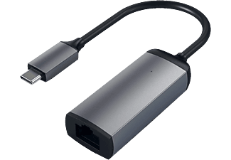 SATECHI ST-TCENM - Adapter Type-C zu Gigabit Ethernet (Grau)