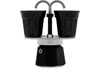 BIALETTI Mini Express kotyogós kávéfőző szett, fekete