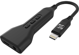 SCOSCHE StrikeLine I3AAPI - Adapter Lightning zu Lightning/AUX, Schwarz