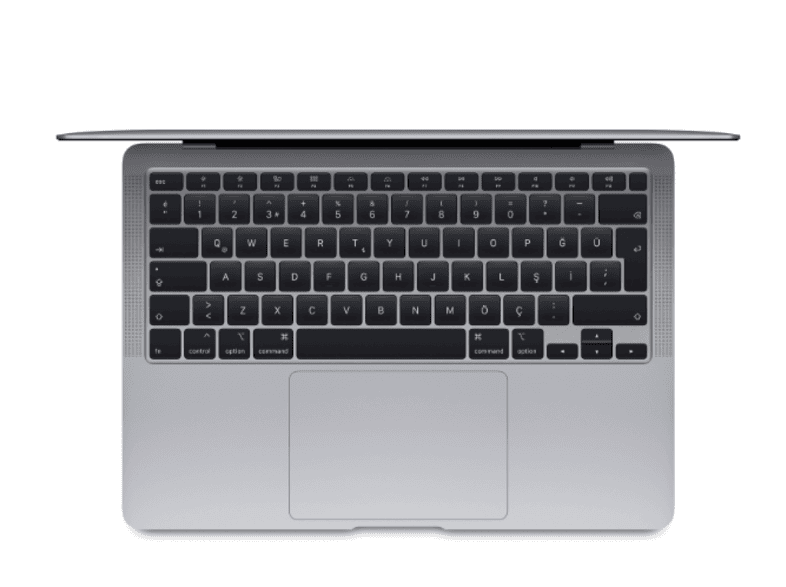apple mwtj2tu a macbook air intel core i3 1 1ghz 8gb ram 256gb ssd intel hd 13 3 retina laptop uzay grisi