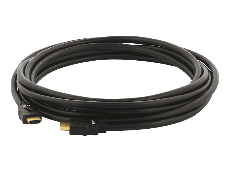 LMP 15436 - HDMI Kabel (Schwarz/Gold)