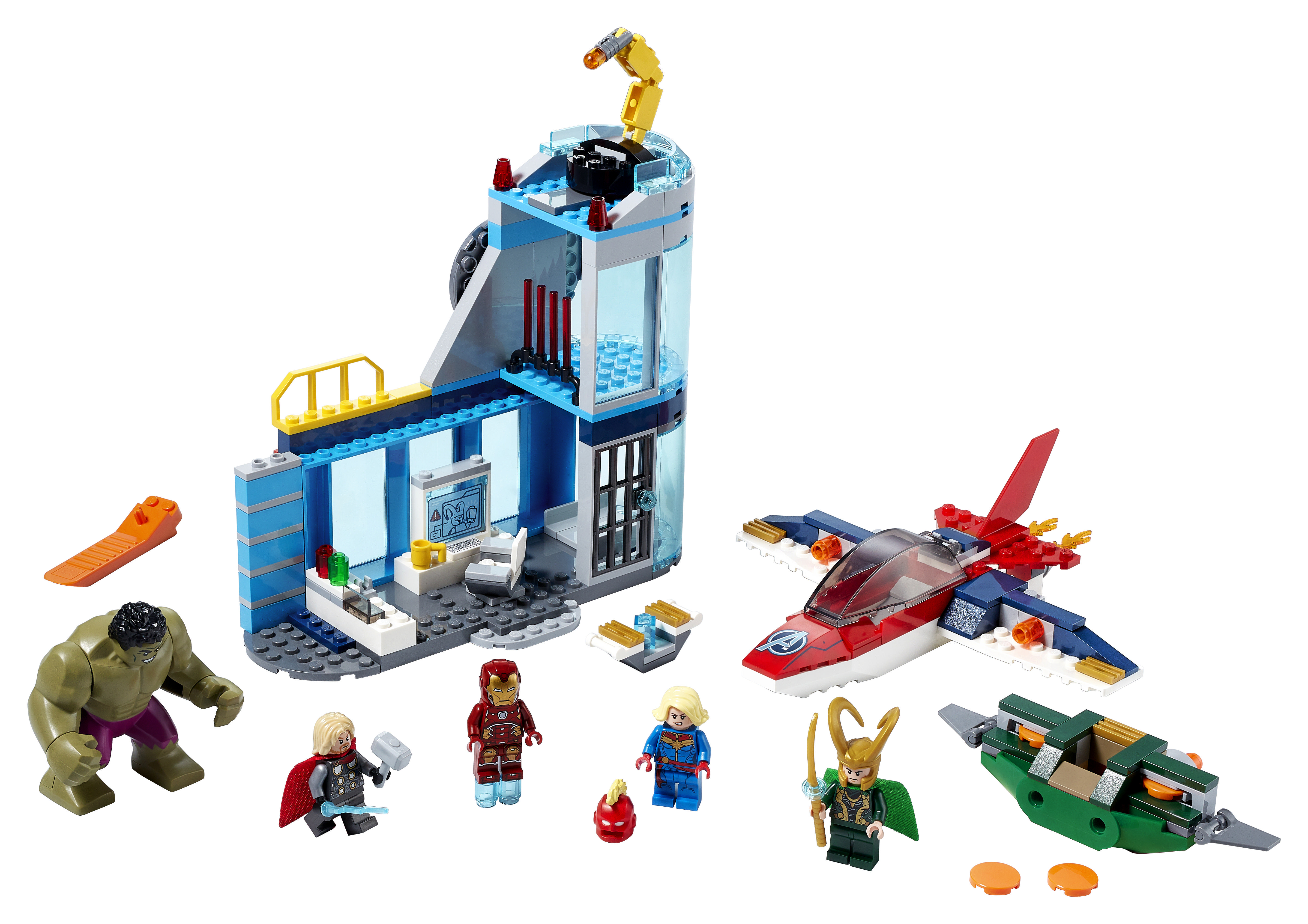 LEGO 76152 Avengers Wrath of Loki Spielset, Mehrfarbig