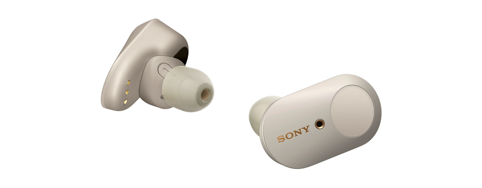 SONY WF-1000XM3 vezeték nélküli, zajszűrős fülhallgató, ezüst