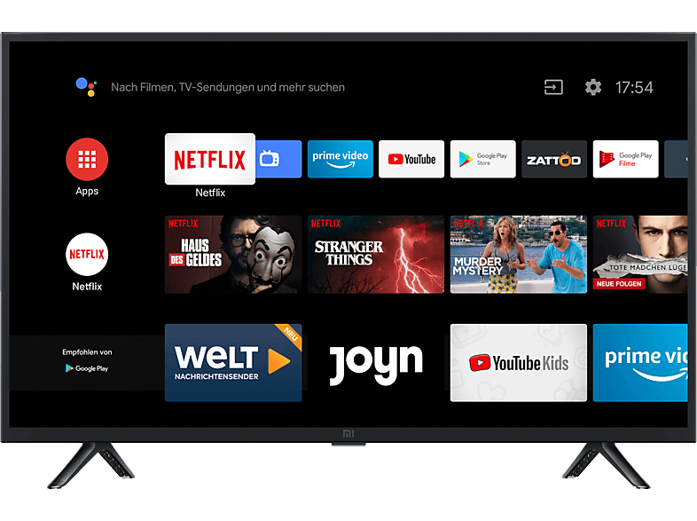 Xiaomi Smart TV 4A LED (Flat, 32 inches / 80 cm, HD, SMART TV, Android 9)