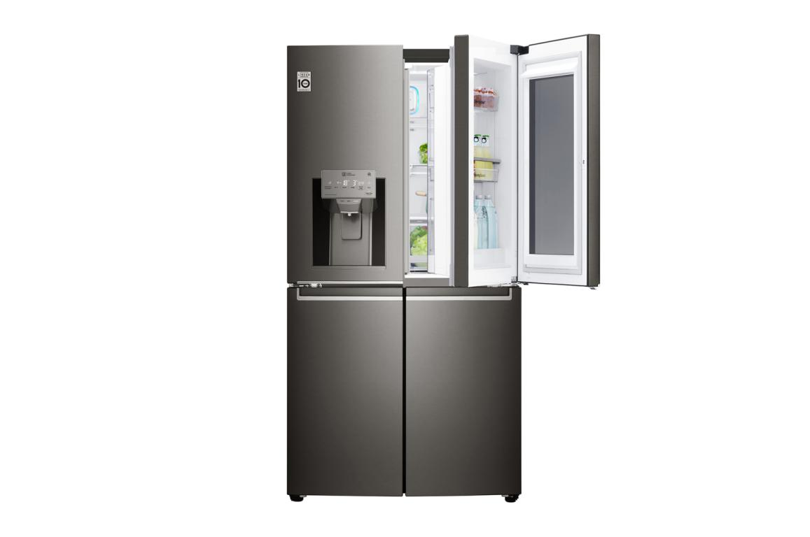 Frigorífico americano - LG GMX936SBHV, No Frost, LED, 571L, 40 dB, Inox