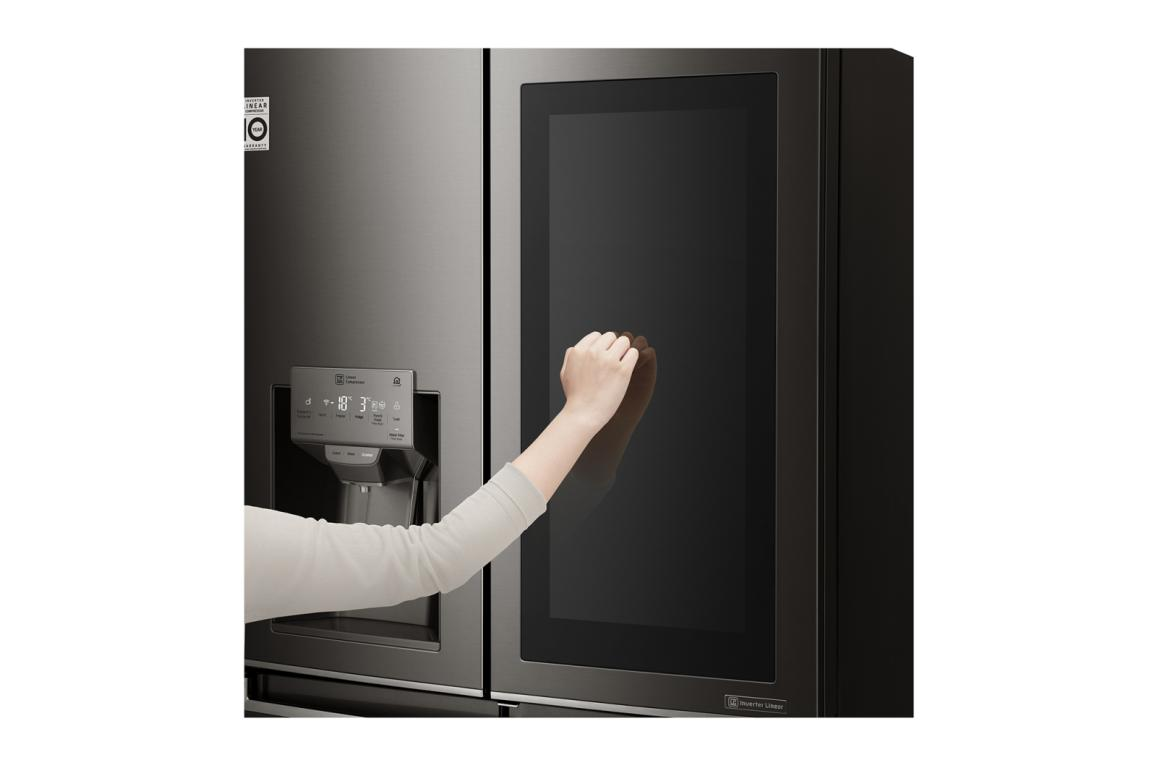 Frigorífico americano - LG GMX936SBHV, No Frost, LED, 571L, 40 dB, Inox